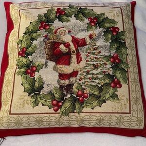 Caldeira Crosstitch Christmas stitched pillows